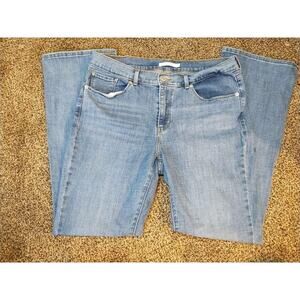 Womens Levi Classic Midrise Bootcut Jeans Size 14